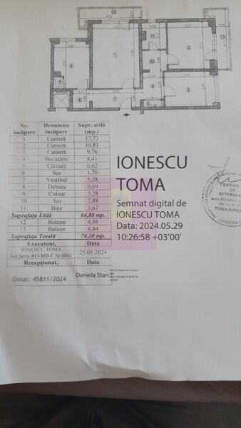 Apartament 3 camere Vergului-Morarilor la metrou